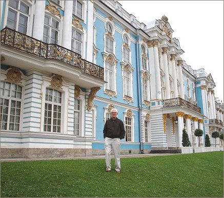 Fred R Krug at Catherine the Great's Palace