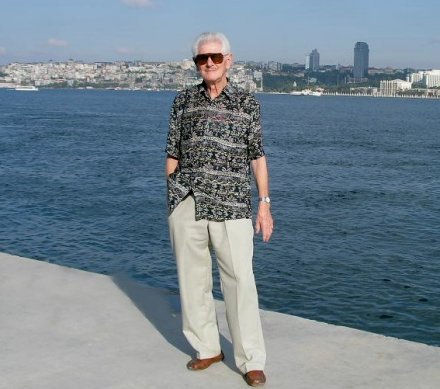 Fred R. Krug at the Bosporus in Istanbul