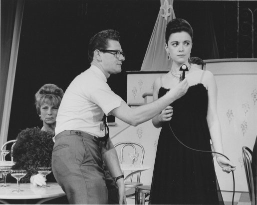 Agnes Moorehead, Anna Maria Alberghetti and Fred R. Krug