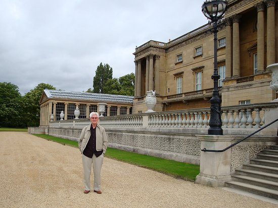 Fred R. Krug in Buckingham Palace