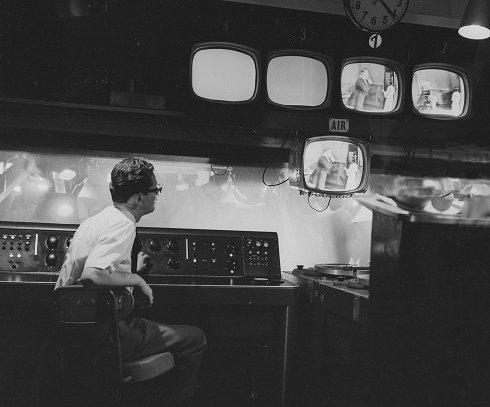 Fred R. Krug at Columbia College studio