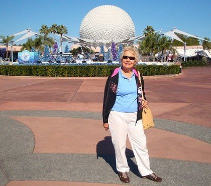 Rosemary Krug at Epcot Center