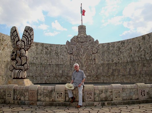 Fred R Krug in Merida, Mexico
