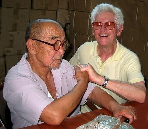 Yang Pei Yan and Fred R. Krug in Xi'an, China